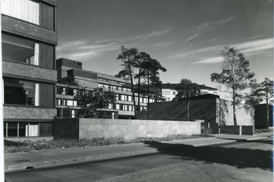 Alvar Aalto: Penzijní sociální ústav v Helsinkách, 1956 (foto Havas Helsinki)